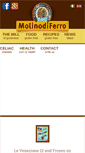 Mobile Screenshot of molinodiferro.com